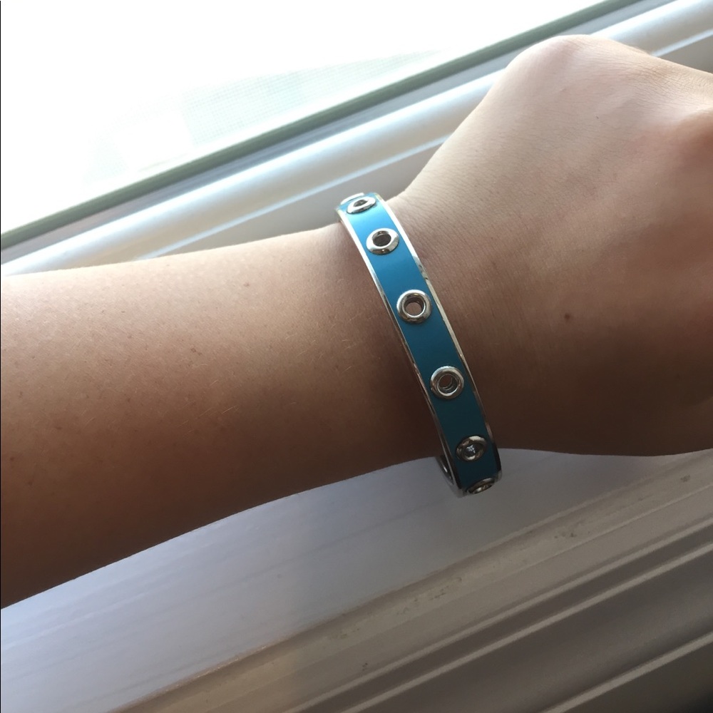 Blue coach bangle